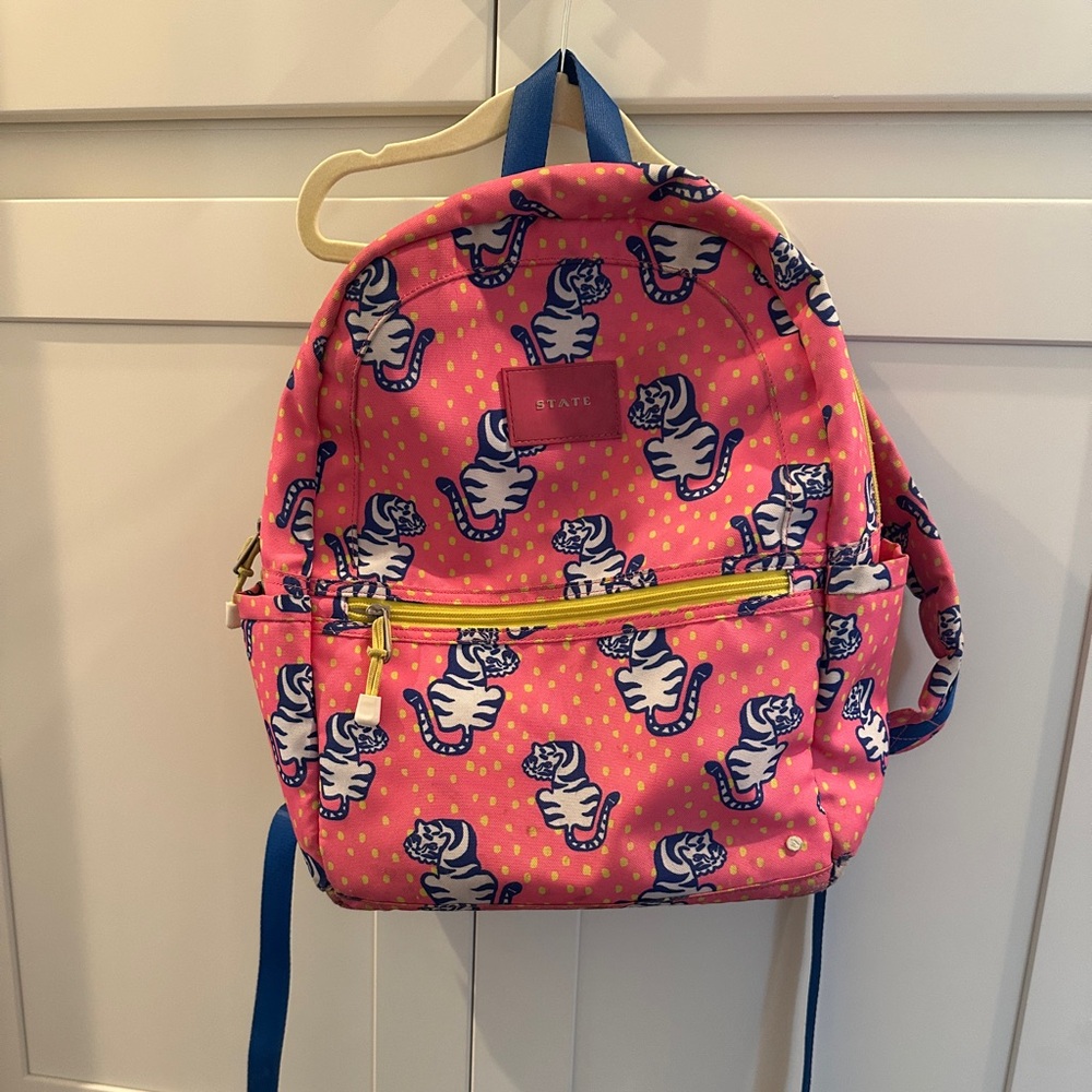 STATE backpack kids tiger print Kane